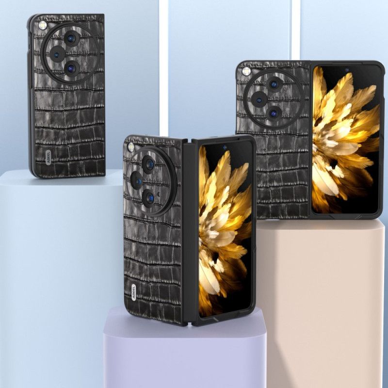 Deksel Oppo Find N3 Abeel Krokodilleskinneffekt