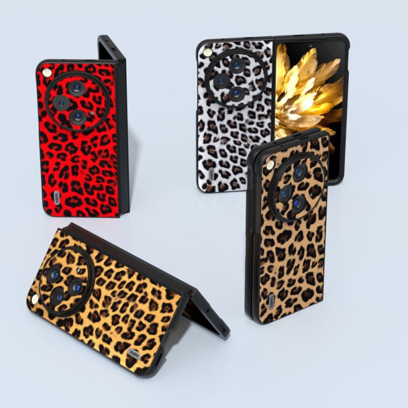 Deksel Oppo Find N3 Abeel Leopardtrykk