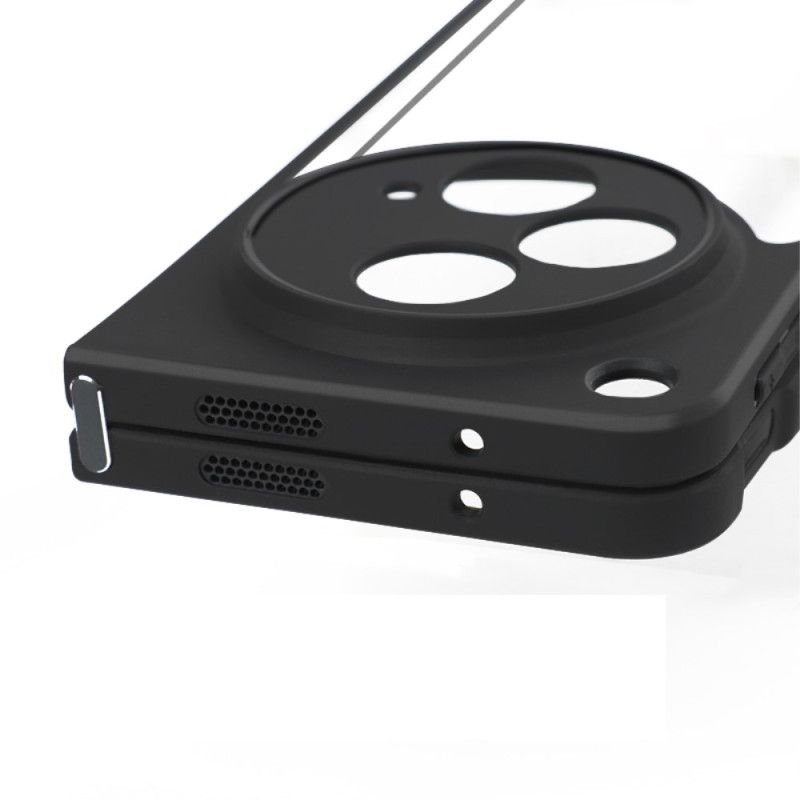 Deksel Oppo Find N3 Klar Med Svart Kant