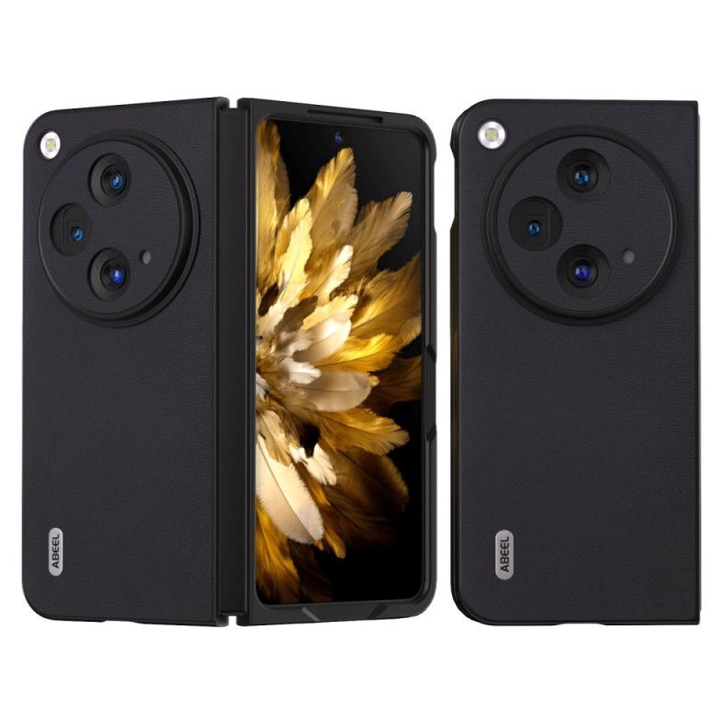 Deksel Til Oppo Find N3 Farget Skinn Abeel