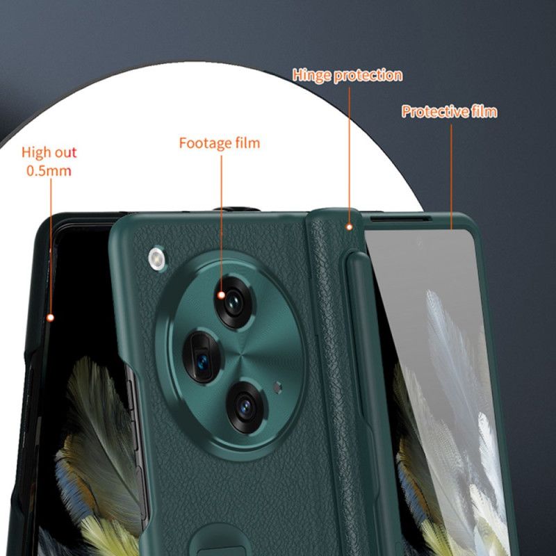 Deksel Til Oppo Find N3 Stylus Og Skjermbeskytter I Herdet Glass