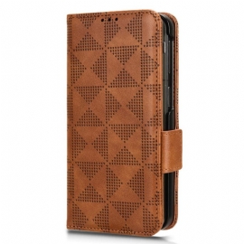 Folio Deksel Oppo Find N3 Trekantmønster