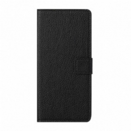 Lærdeksel Til Xiaomi Redmi Note 10 5G Enkel Litchi