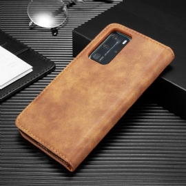 Deksel Folio Deksel Til Huawei P40 Pro Med Avtakbart Skall