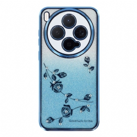 Deksel Vivo X300 Kadem Blomst Og Strass