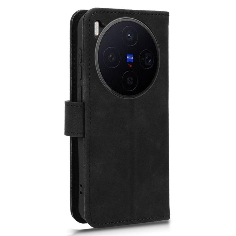 Folio Deksel Vivo X300 Semsket Skinneffekt