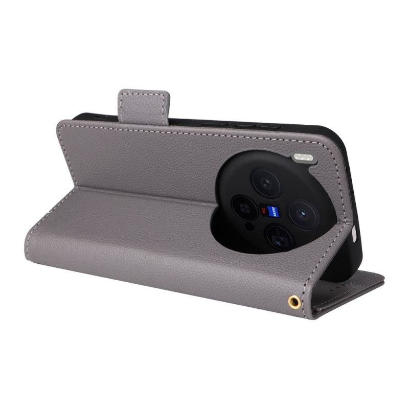 Folio Deksel Vivo X300 Strap-on Kunstskinn