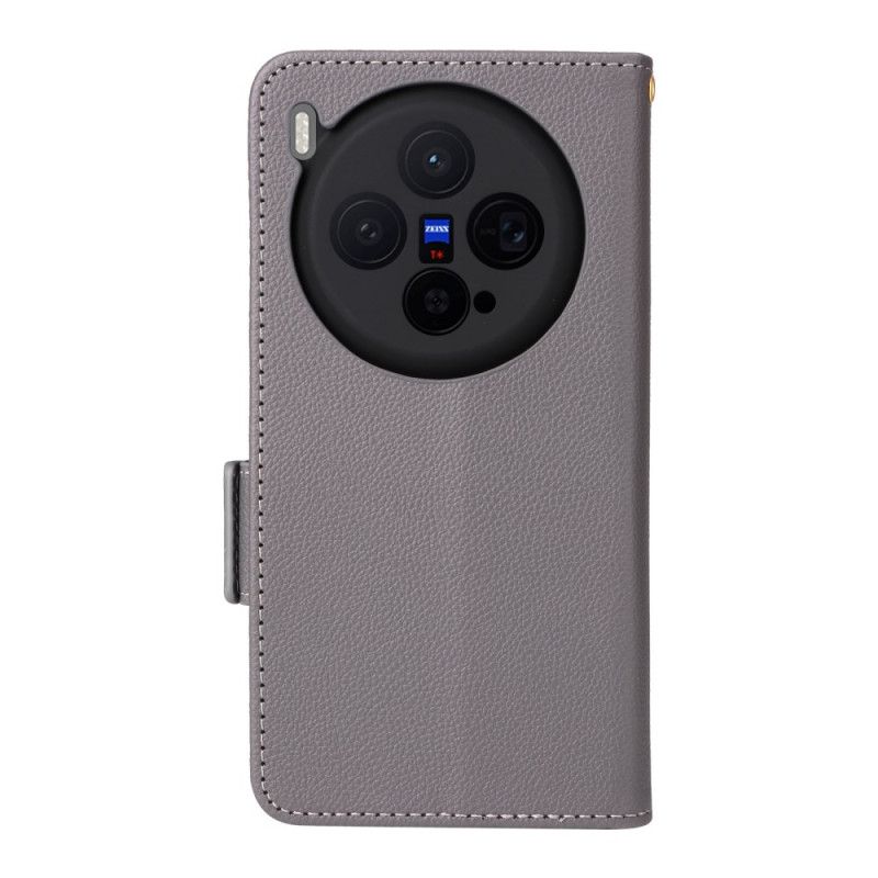 Folio Deksel Vivo X300 Strap-on Kunstskinn