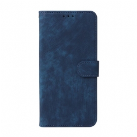 Folio Deksel Vivo X300 Strap-on Semsket Skinneffekt