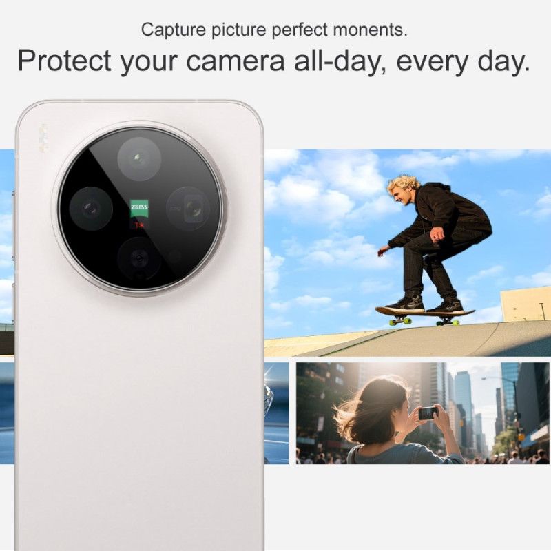 Linsebeskytter I Herdet Glass For Vivo X300 (versjon (svart))