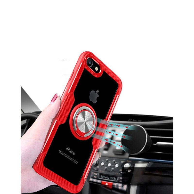 Deksel Til iPhone 7 / 8 / SE (2020) Originalitet Gjennomsiktig Finger