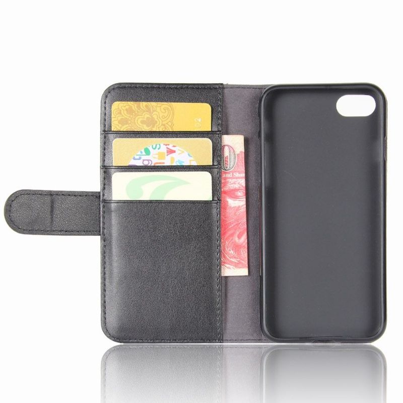 Folio Deksel Til iPhone 7 / 8 / SE (2020) Lommebok Premium Skinn