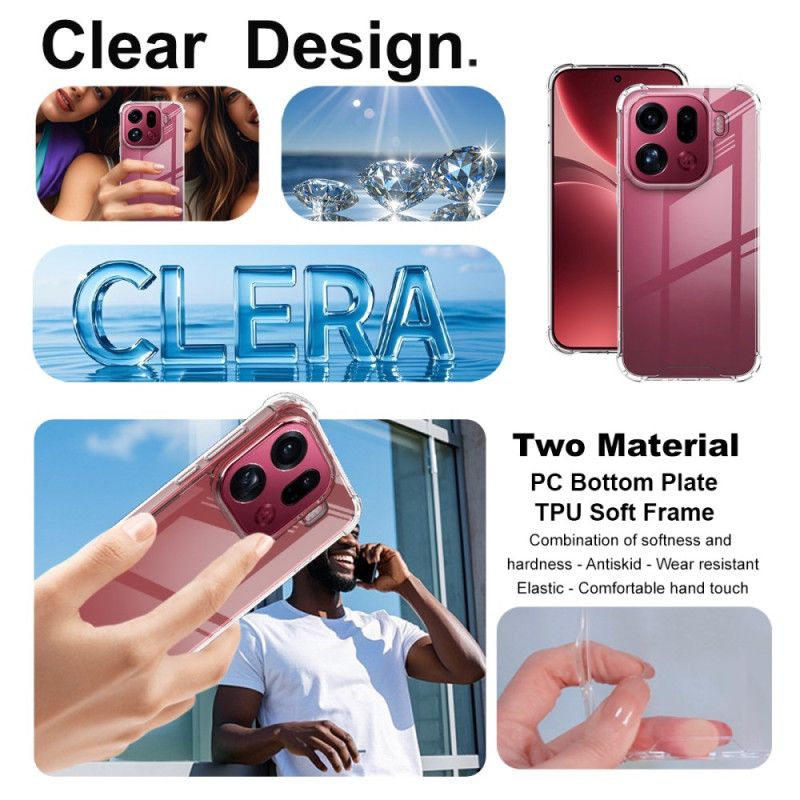 Deksel Oppo Find X9 Pro 5g Gjennomsiktig Imak