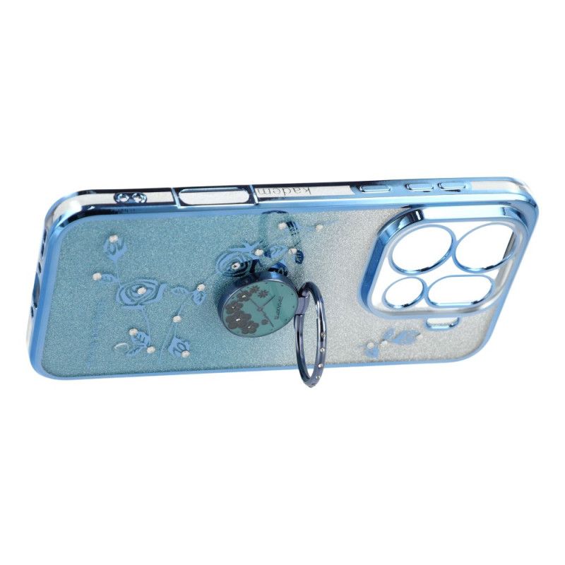 Deksel Oppo Find X9 Pro 5g Mobildeksel Kadem Ringholder Med Blomster Og Strass