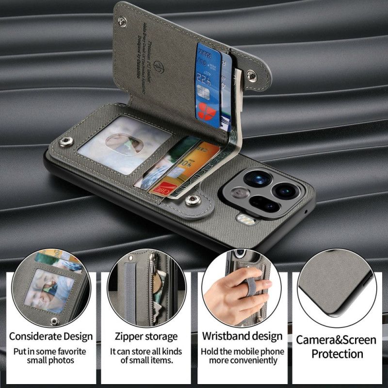 Deksel Oppo Find X9 Pro 5g Rfid-lommebok Beskyttelse Deksel