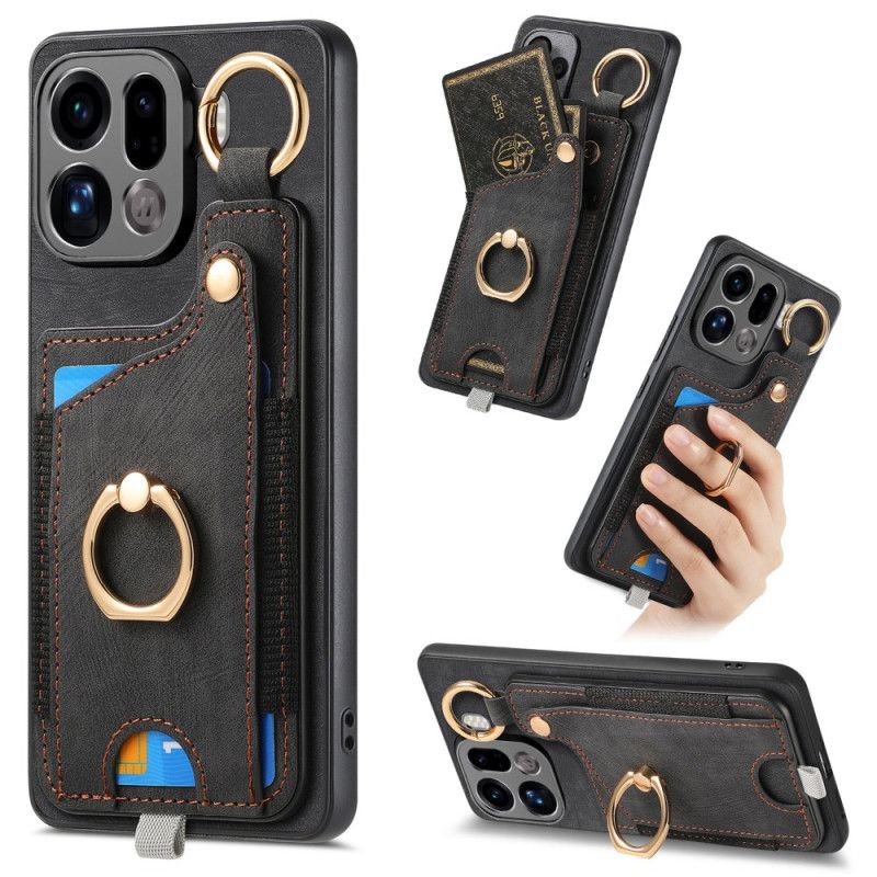 Deksel Til Oppo Find X9 Pro 5g Kortholder Og Ringholder