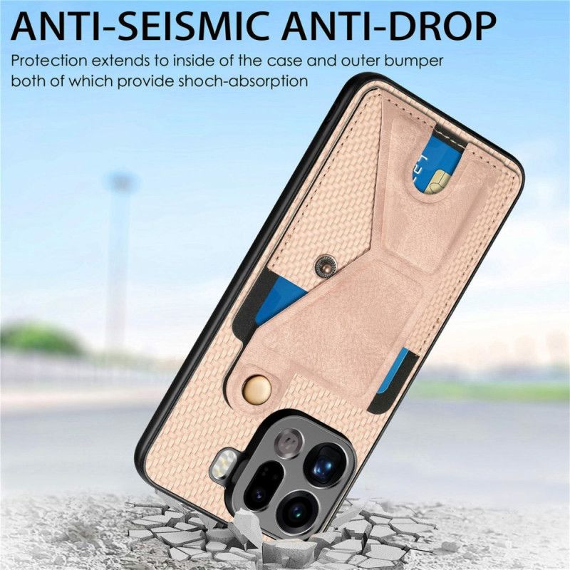 Deksel Til Oppo Find X9 Pro 5g Kortholder Og Stativdesign K