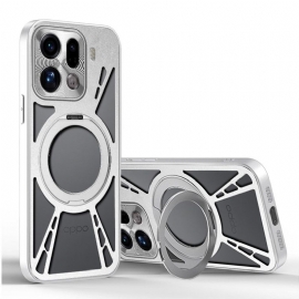 Deksel Til Oppo Find X9 Pro 5g Roterende Magnetisk Stativ Og Varmeavledning