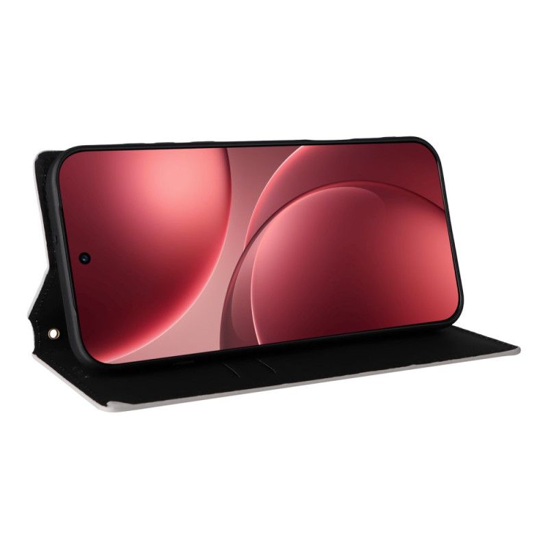 Folio Deksel Oppo Find X9 Pro 5g Diamantmønster