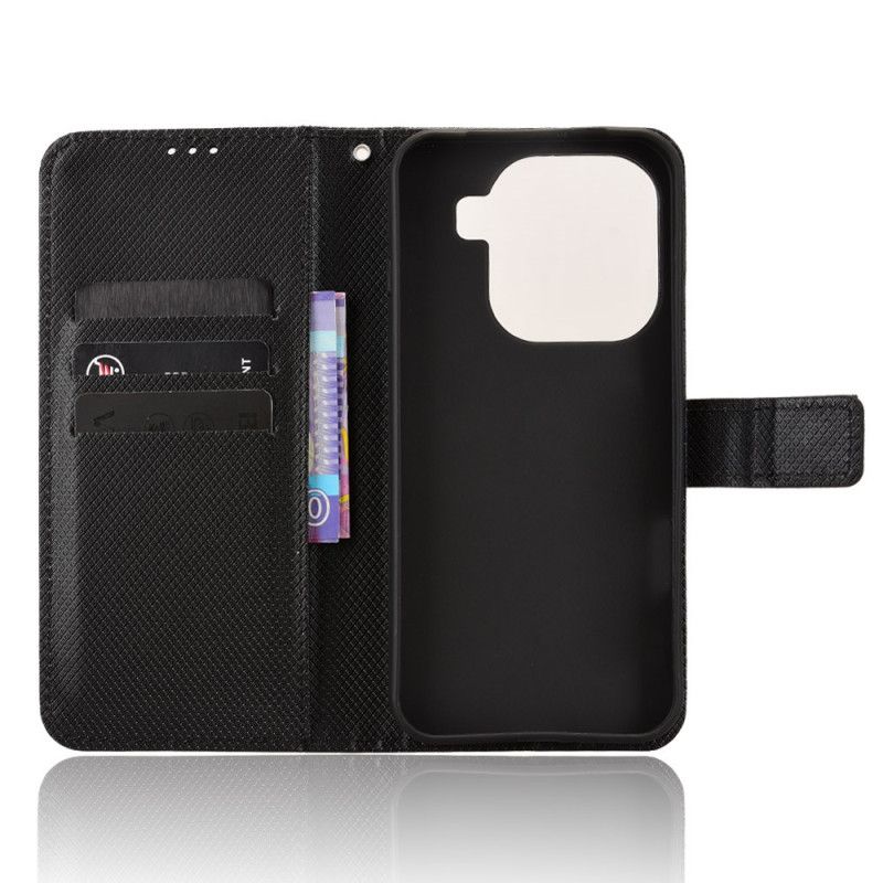 Folio Deksel Oppo Find X9 Pro 5g Diamanttekstur