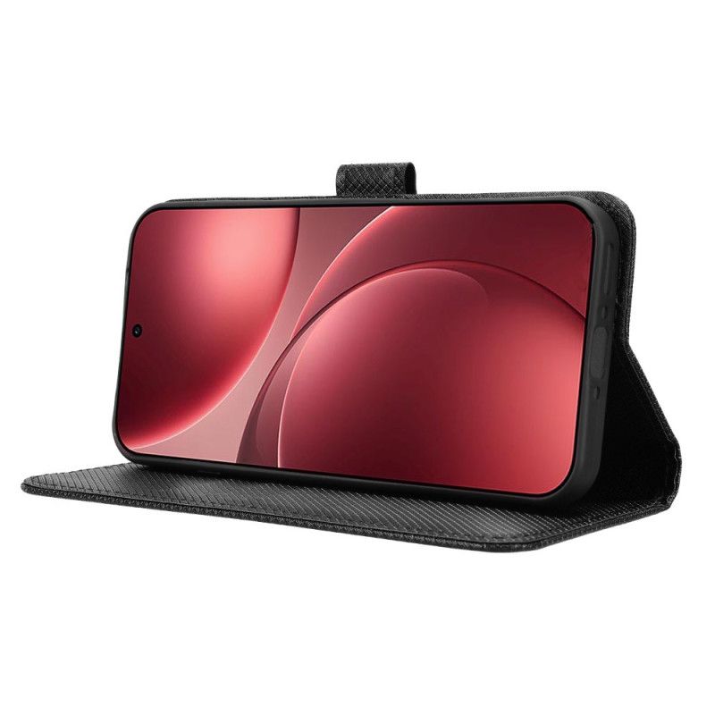 Folio Deksel Oppo Find X9 Pro 5g Diamanttekstur