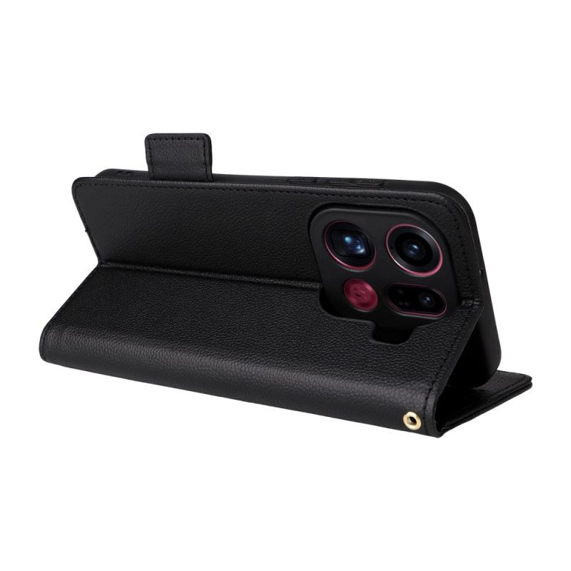 Folio Deksel Til Oppo Find X9 Pro 5g Imitasjon