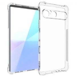 Deksel Sony Xperia 10 Vii Gjennomsiktig Med Forsterkede Hjørner Beskyttelse Deksel