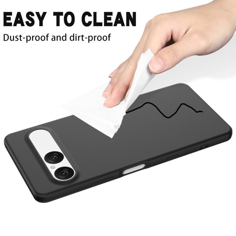 Deksel Sony Xperia 10 Vii Mobildeksel Silikon Med Stropp