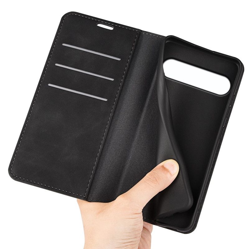 Folio Deksel Sony Xperia 10 Vii Lærstil