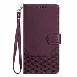 Lærdeksel Folio Deksel Sony Xperia 10 Vii Mobildeksel Bikakedesign