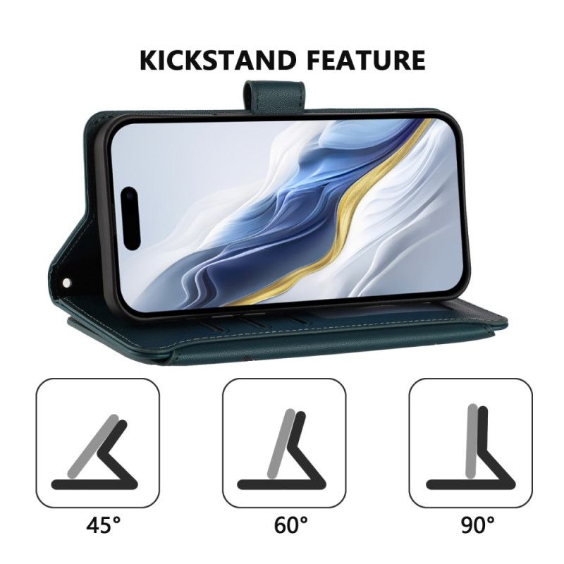 Lærdeksel Folio Deksel Sony Xperia 10 Vii Mobildeksel Blomster-rfid-lommebok