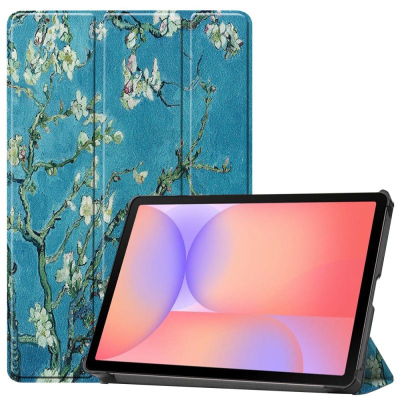 Samsung Galaxy Tab S10 Lite Forsterket Pennenholder Med Blomstrende Grener