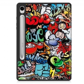 Samsung Galaxy Tab S10 Lite Graffiti-pennenholder