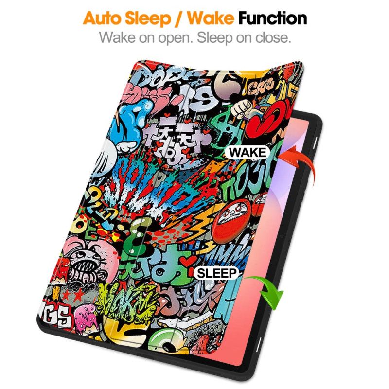 Samsung Galaxy Tab S10 Lite Graffiti-pennenholder