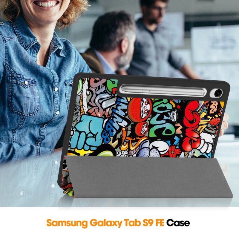 Samsung Galaxy Tab S10 Lite Graffiti-pennenholder