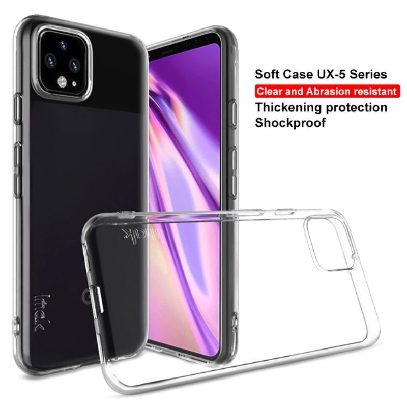 Deksel Til Google Pixel 4 Gjennomsiktig Silikon