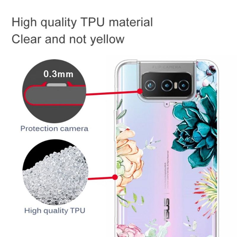 Deksel Til Asus Zenfone 7 / Zenfone 7 Pro Variety Of Flowers