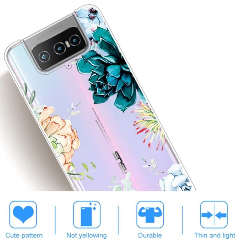 Deksel Til Asus Zenfone 7 / Zenfone 7 Pro Variety Of Flowers