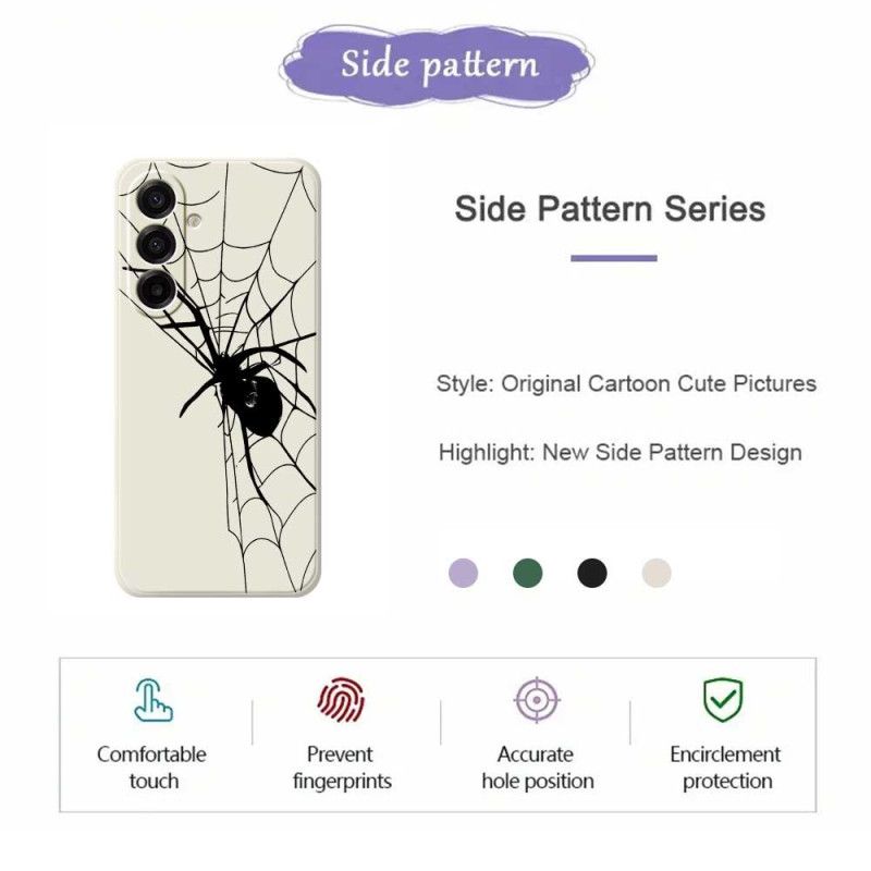 Deksel Samsung Galaxy A17 4g / 5g Edderkopp Beskyttelse Deksel
