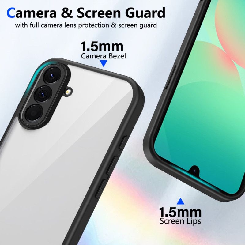 Deksel Samsung Galaxy A17 4g / 5g Gjennomsiktig Hybrid