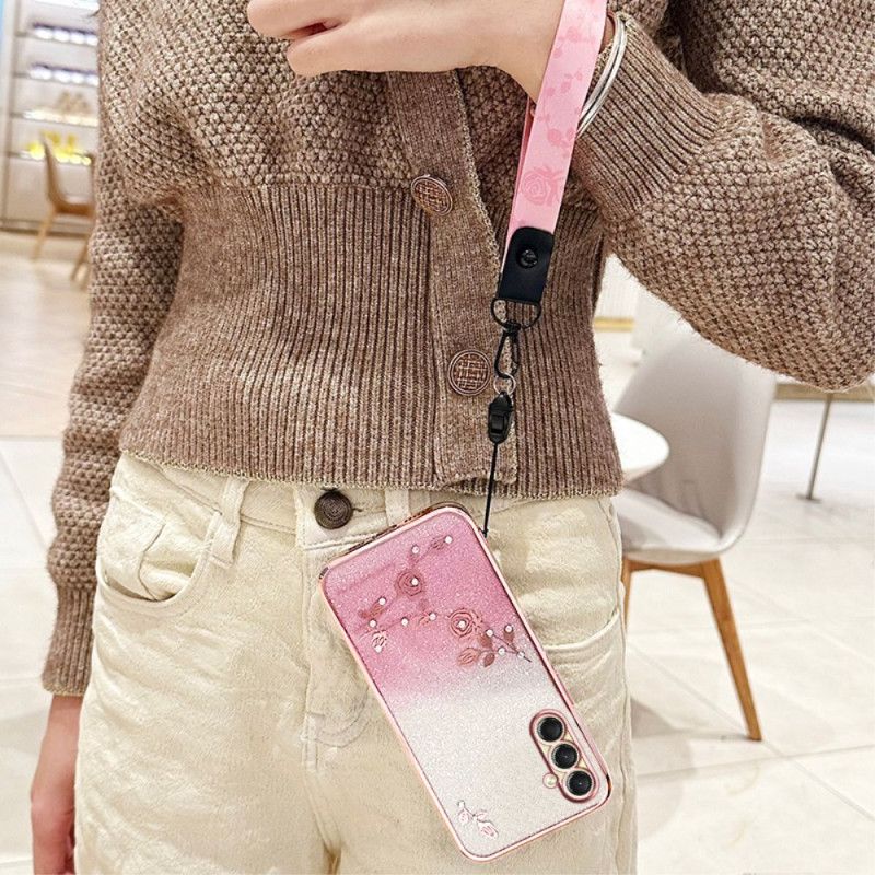 Deksel Samsung Galaxy A17 4g / 5g Kadem Strass-stropper