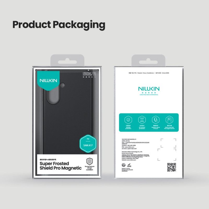 Deksel Samsung Galaxy A17 4g / 5g Magnetisk Frostet Skjold Pro Nillkin Beskyttelse Deksel