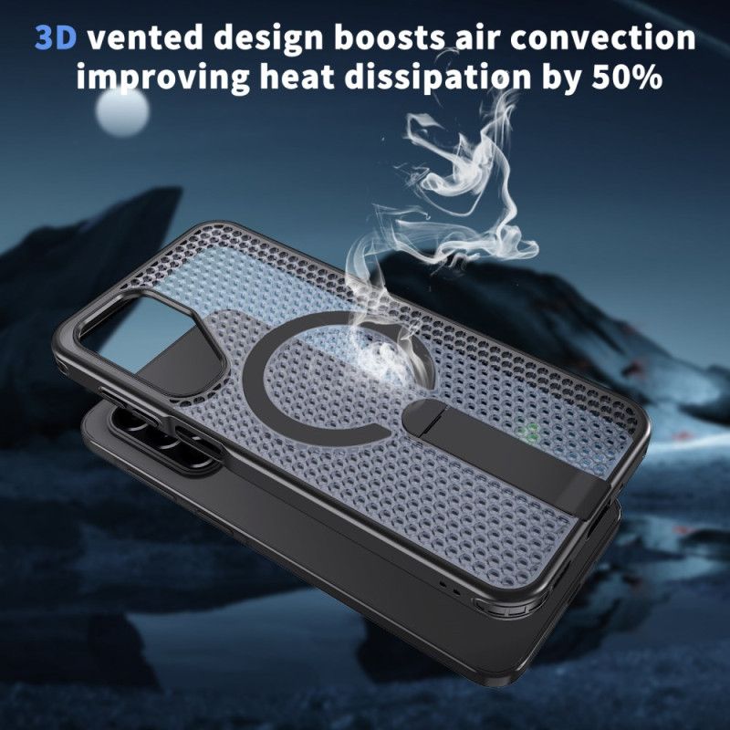 Deksel Samsung Galaxy A17 4g / 5g Magnetisk Rutenetttekstur