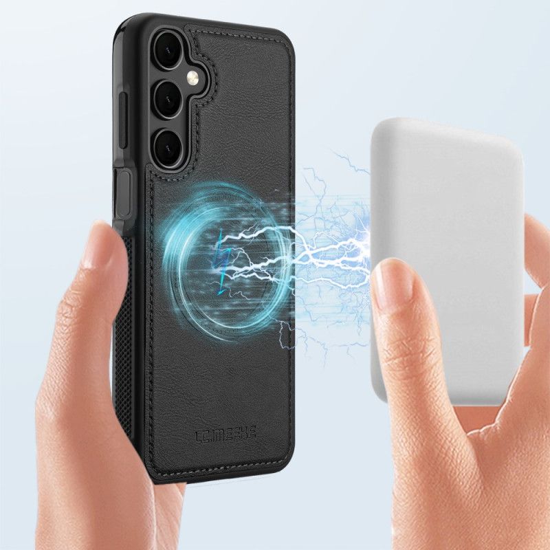 Deksel Samsung Galaxy A17 4g / 5g Magnetisk Semsket Skinneffekt Beskyttelse Deksel