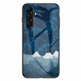 Deksel Samsung Galaxy A17 4g / 5g Mobildeksel Himmelblått Herdet Glass