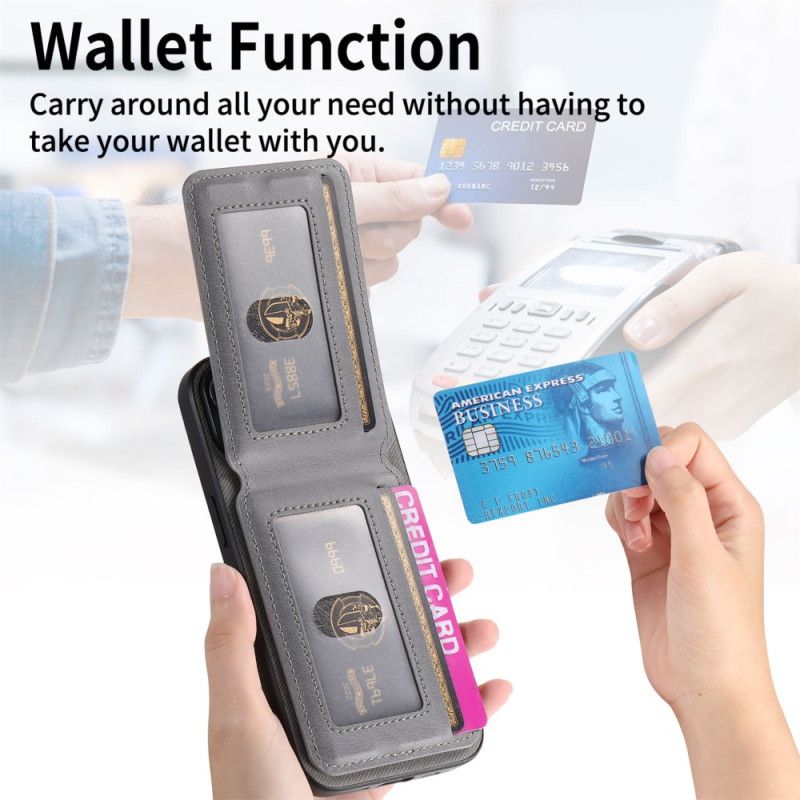 Deksel Samsung Galaxy A17 4g / 5g Mobildeksel Kortholder Og Rfid-beskyttelse