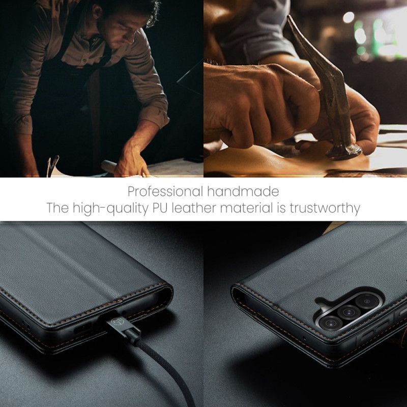 Folio Deksel Lær Samsung Galaxy A17 4g / 5g Mobildeksel Caseme Rfid-blokkering