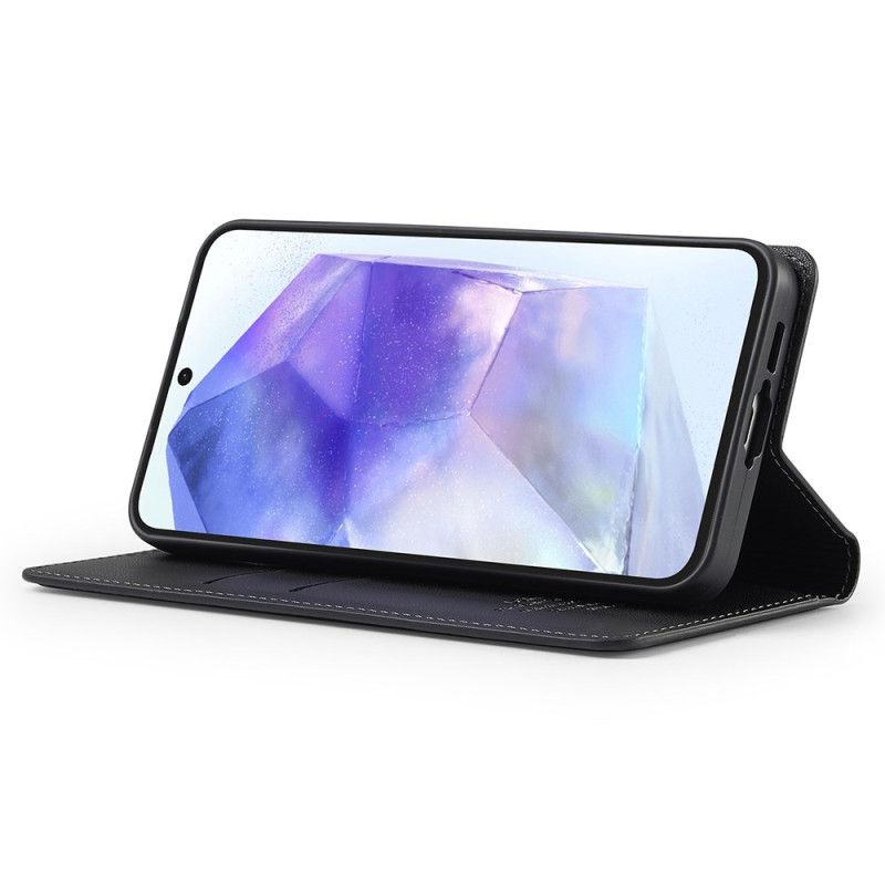 Folio Deksel Lær Samsung Galaxy A17 4g / 5g Mobildeksel Lc.imeeke