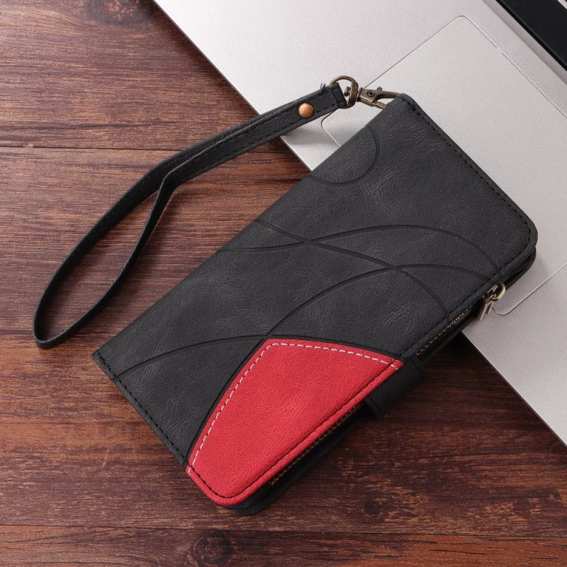 Folio Deksel Samsung Galaxy A17 4g / 5g Bølget Lommebok