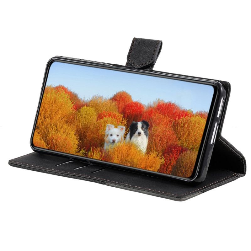 Folio Deksel Samsung Galaxy A17 4g / 5g Geometriske Linjer Beskyttelse Deksel